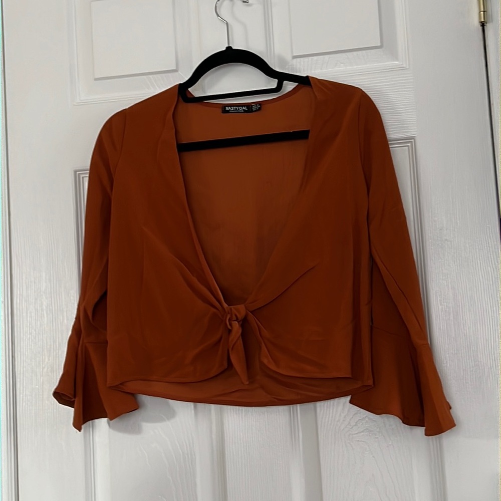 Nasty gal tie top